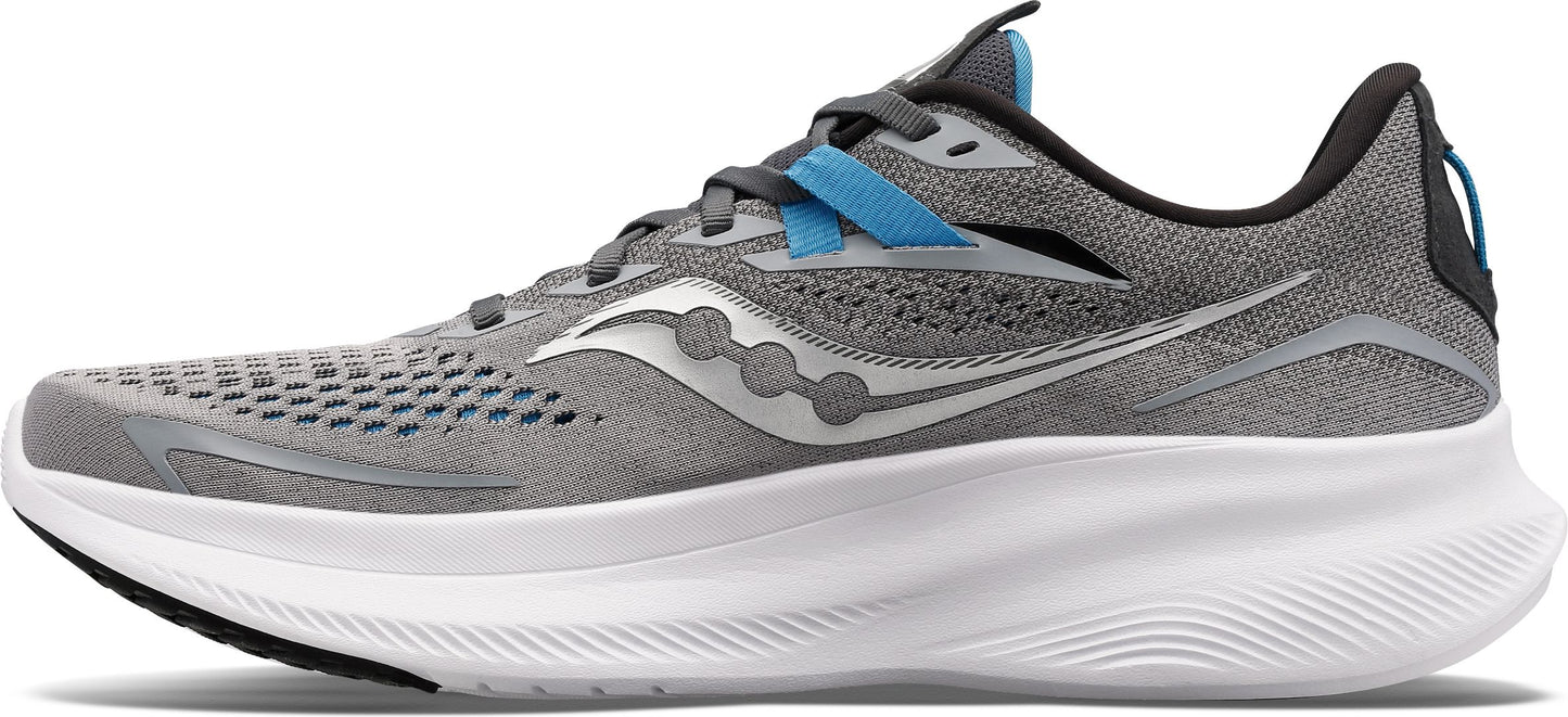 Saucony Shoes Ride 15 Alloy/topaz - Wide