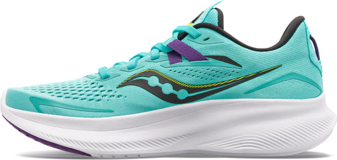 Saucony Shoes Ride 15 Cool Mint/acid - Wide