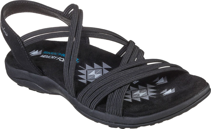 Skechers Sandals Reggae Slim Turn It Up Black