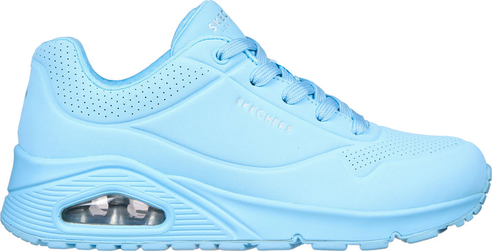 Skechers Shoes Uno Stand On Air Light Blue