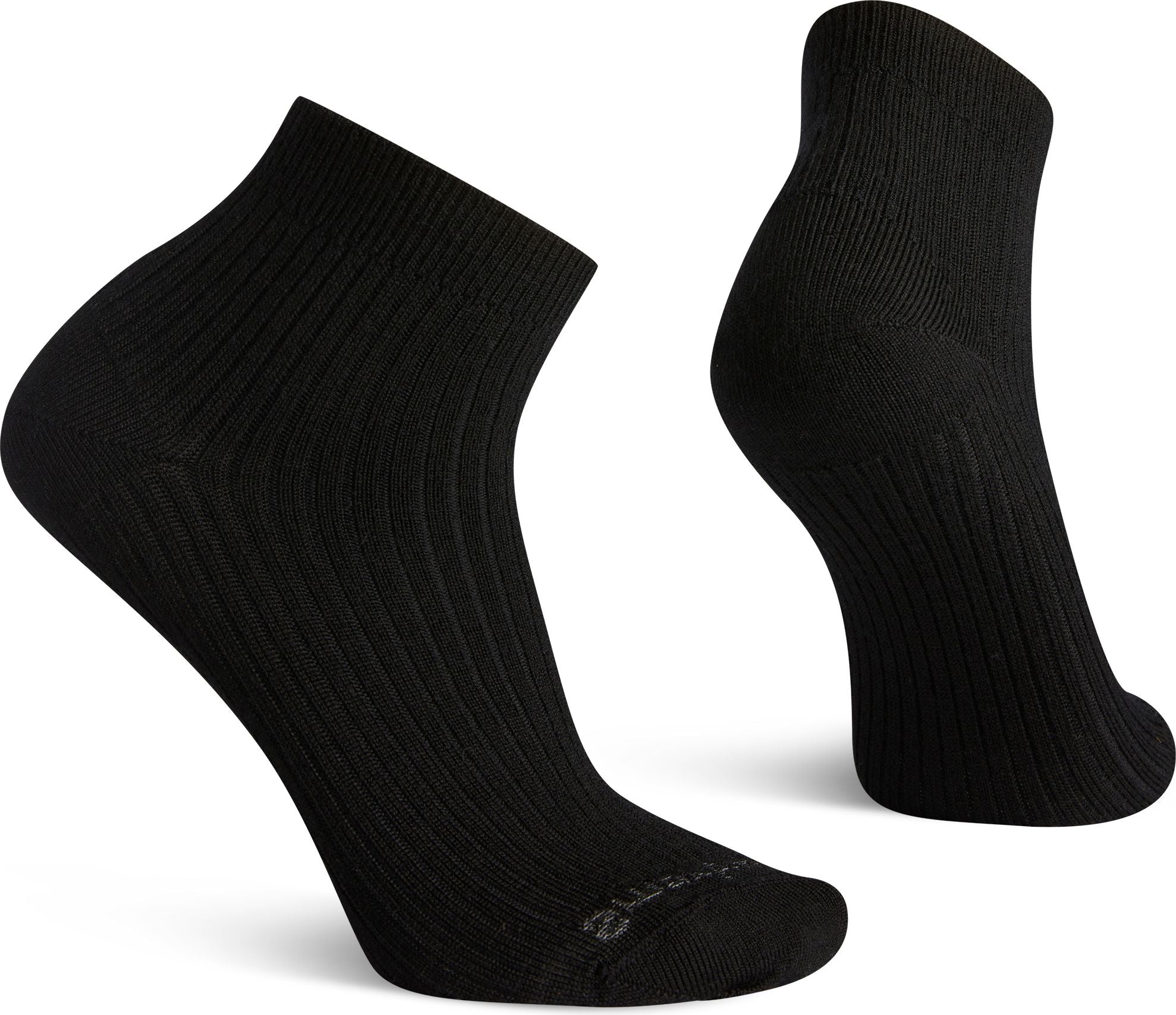 Textured Mini Boot Sock Black