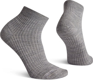 Smartwool Apparel Textured Mini Boot Sock Lt Gry