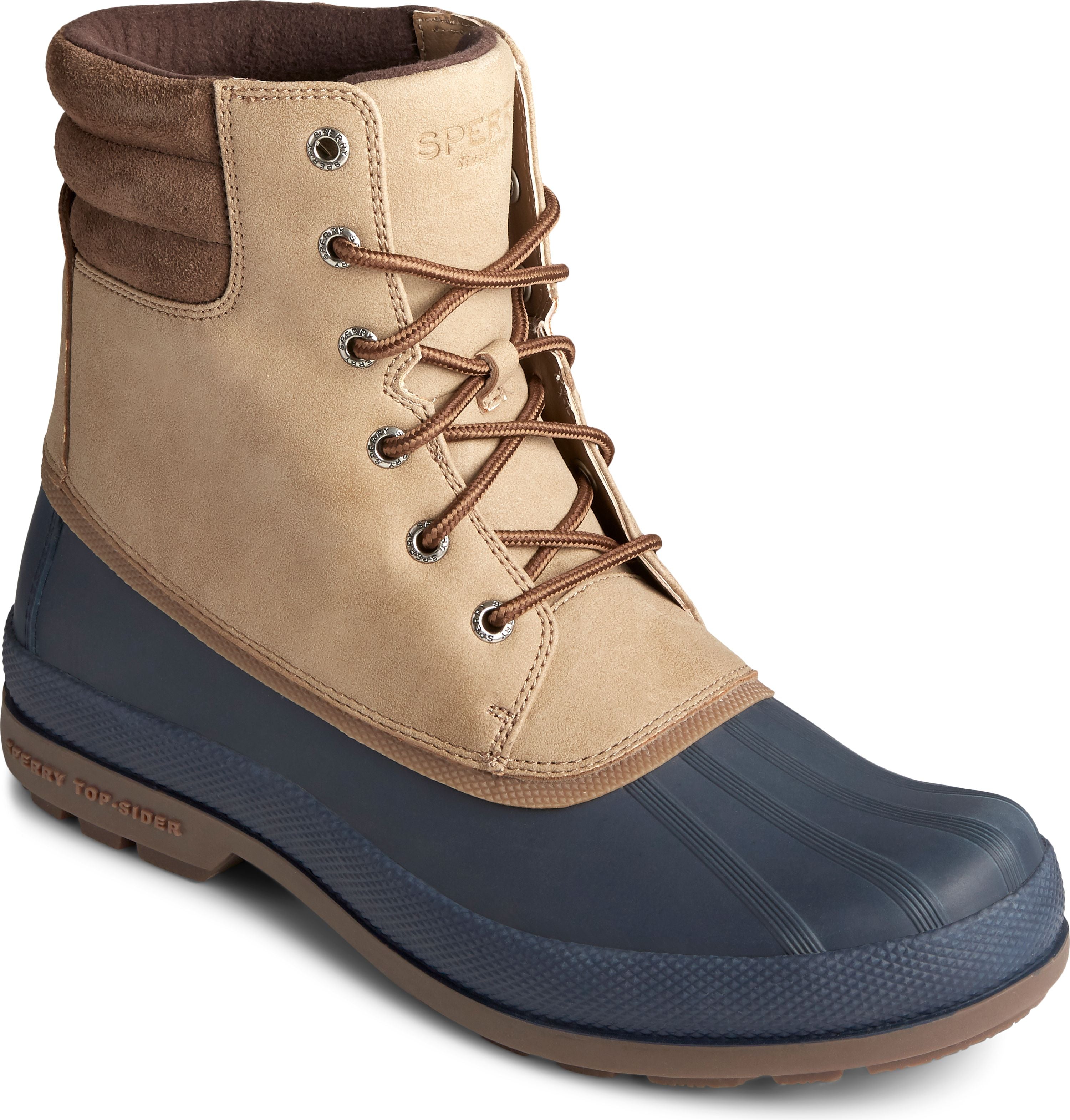 Cold Bay Boot Taupe & Navy