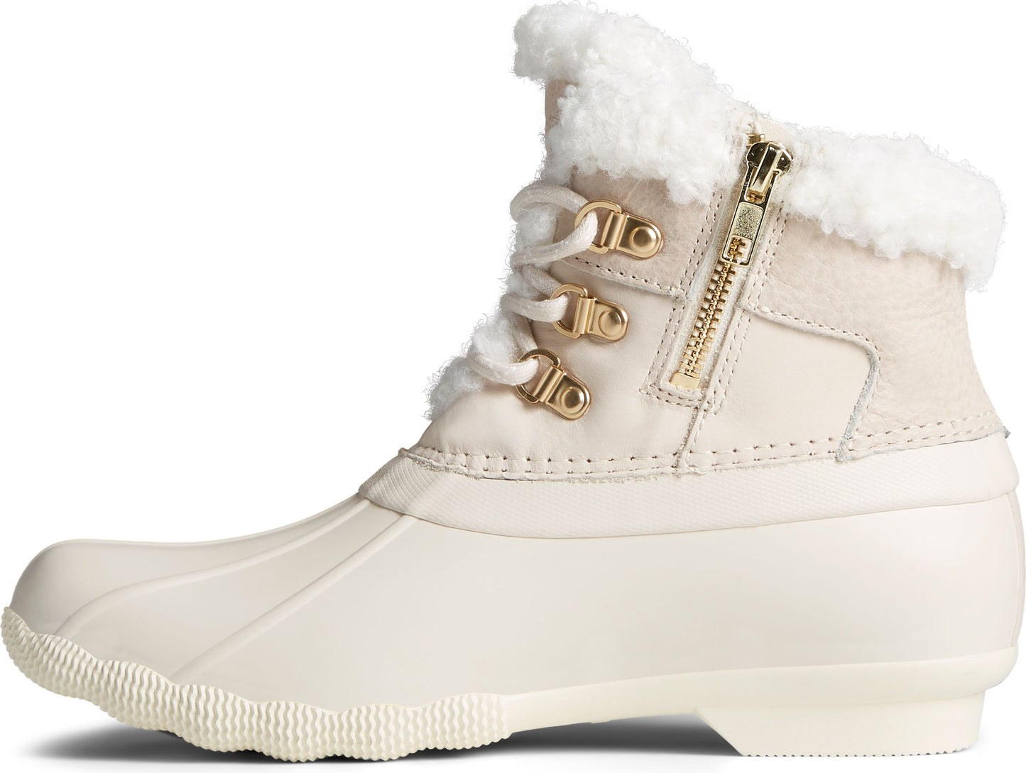 Sperry Boots Saltwater Alpine Leather White