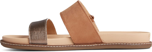 Sperry Sandals Waveside Plushwave Slide Copper