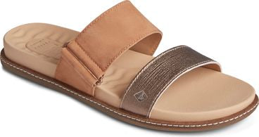 Sperry Sandals Waveside Plushwave Slide Copper