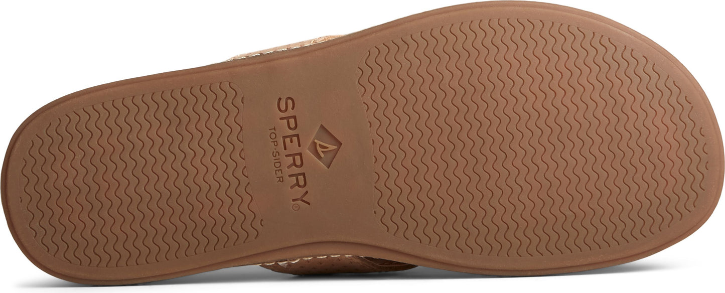 Sperry Sandals Waveside Plushwave Thong Brown