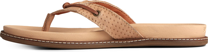 Sperry Sandals Waveside Plushwave Thong Brown