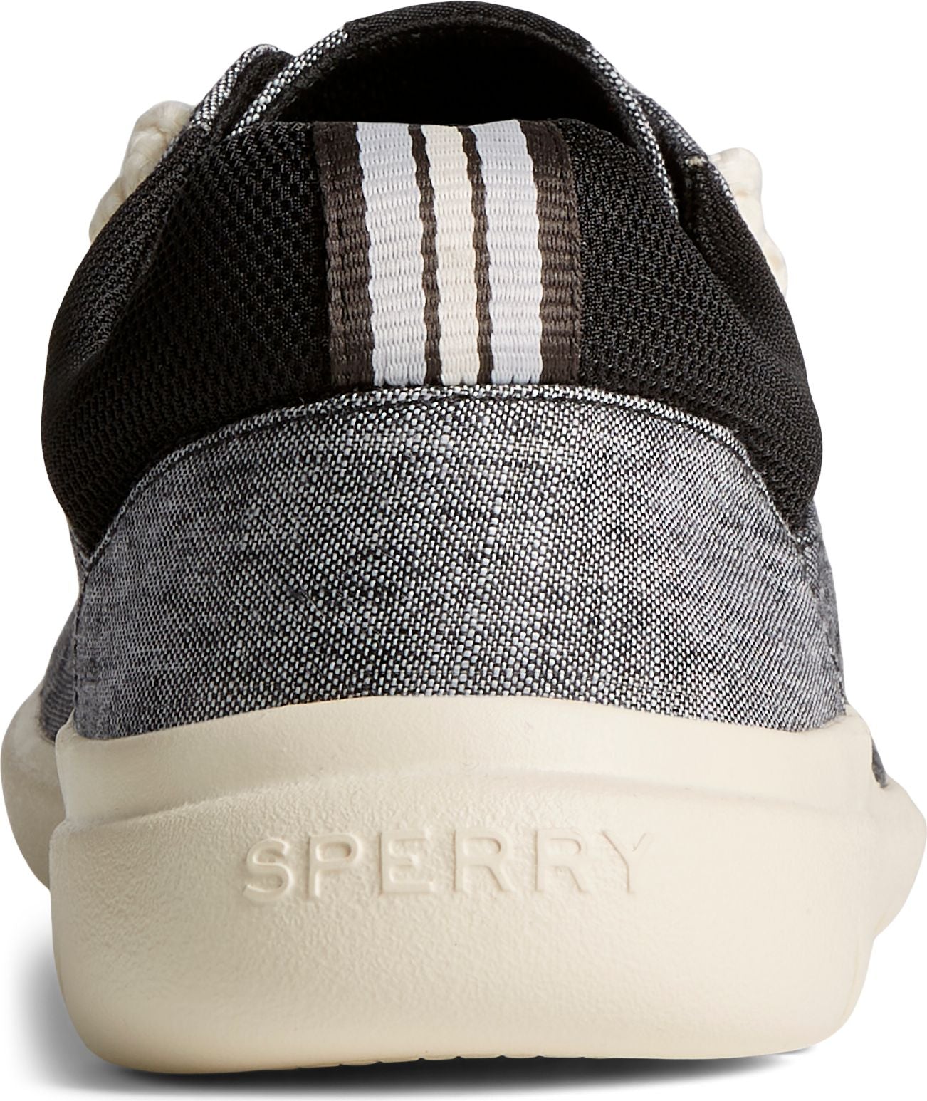 Sperry Shoes Captain's Moc Chambray Black