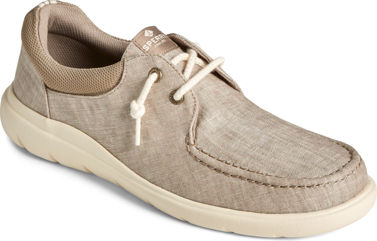 Sperry Shoes Captain's Moc Chambray Khaki