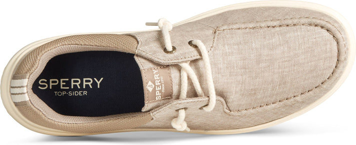 Sperry Shoes Captain's Moc Chambray Khaki