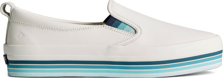 Sperry Shoes Crest Twin Gore Platform White