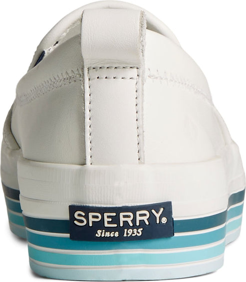 Sperry Shoes Crest Twin Gore Platform White