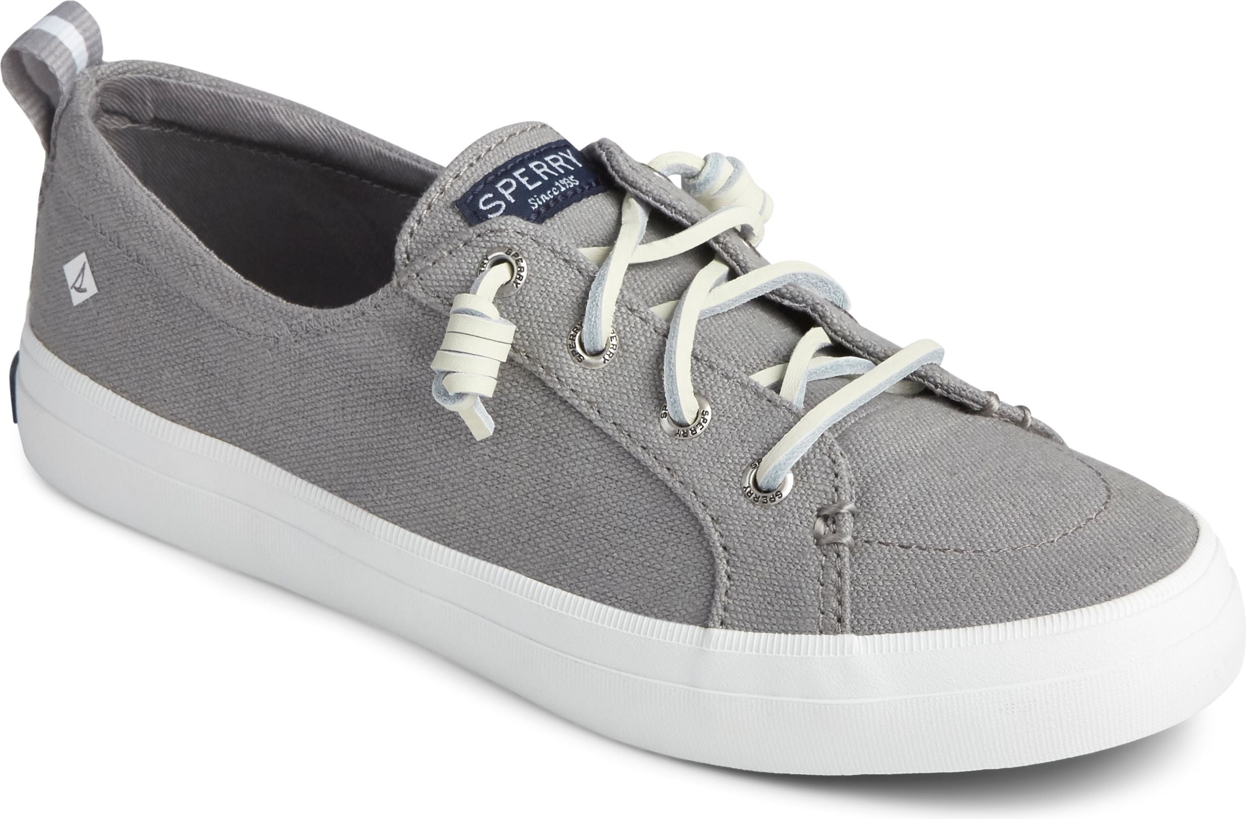 Grey sperry shoes online