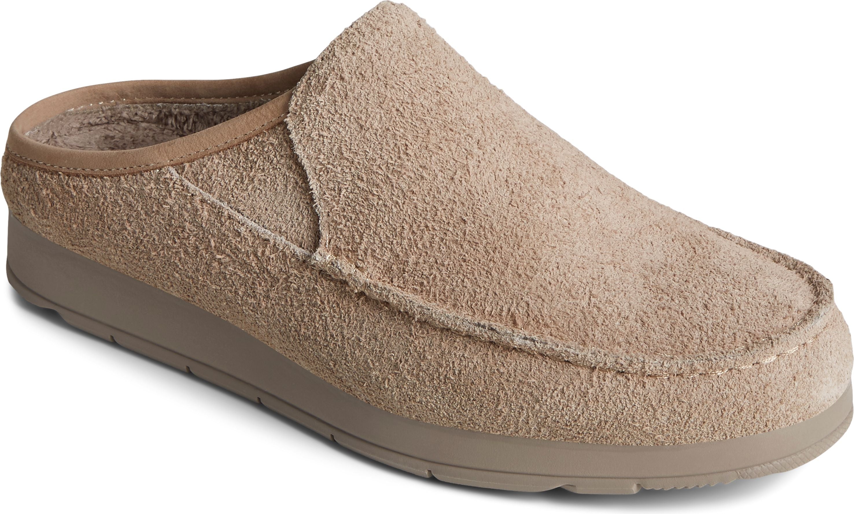 Moc-sider Mule Taupe