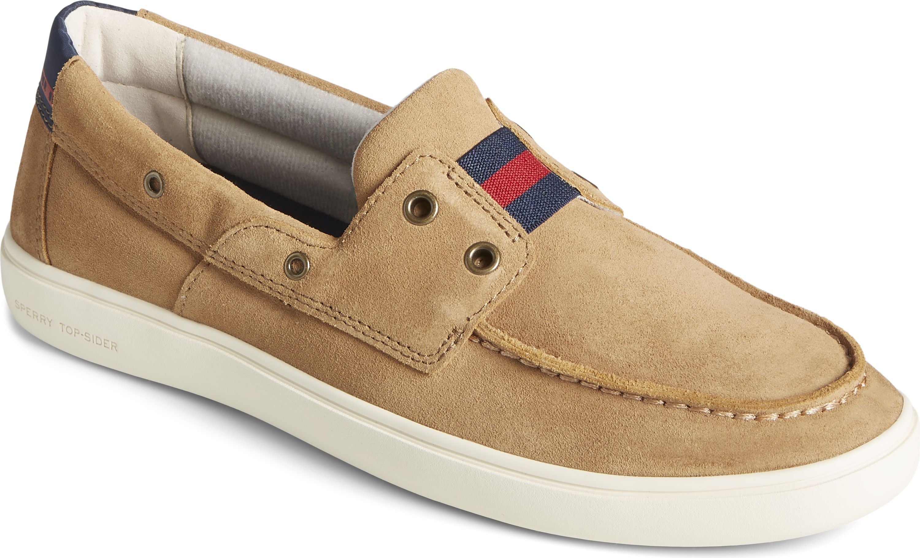 Outer Banks 2-eye Tan Suede