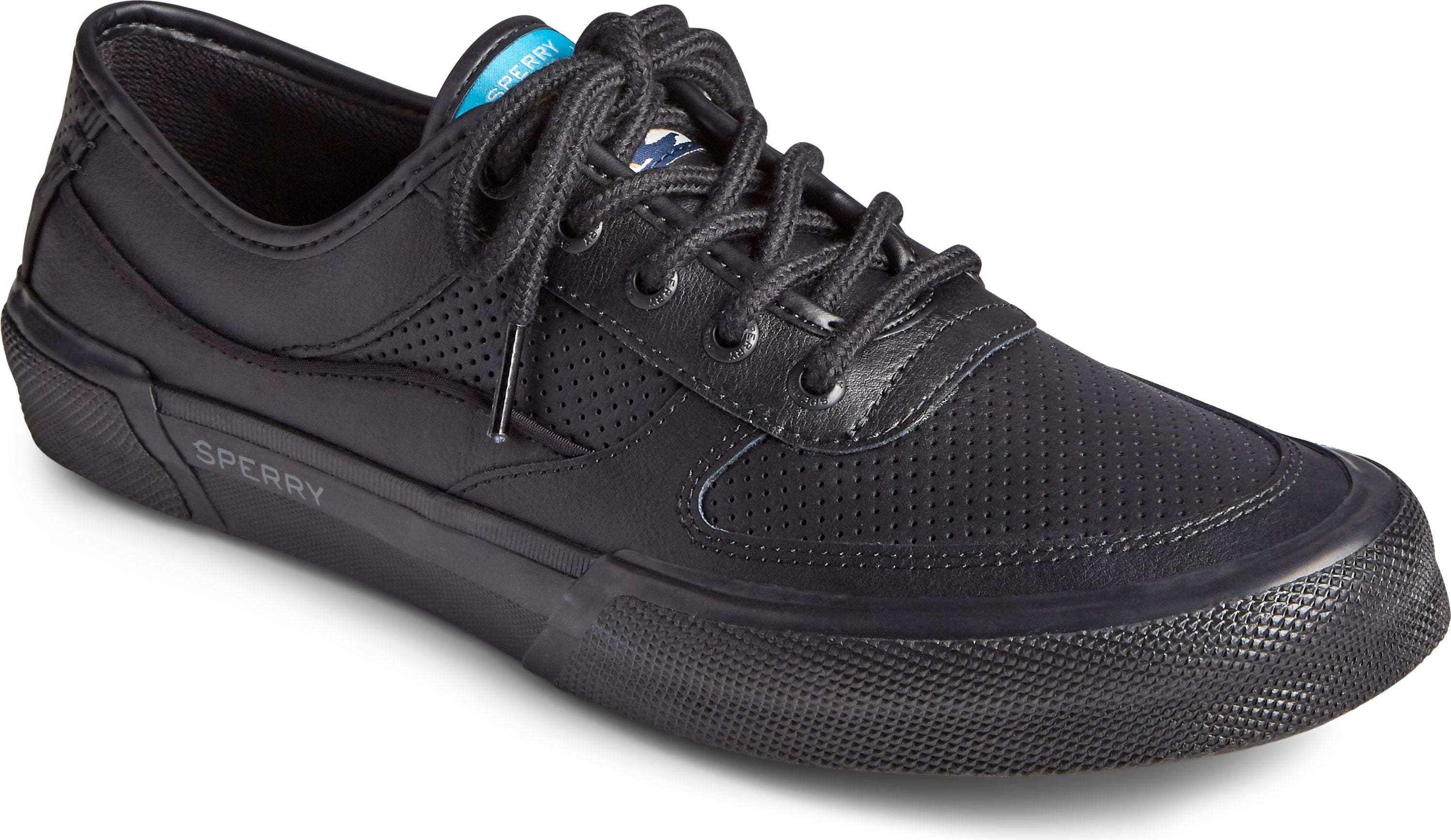 Sperry triple black new arrivals