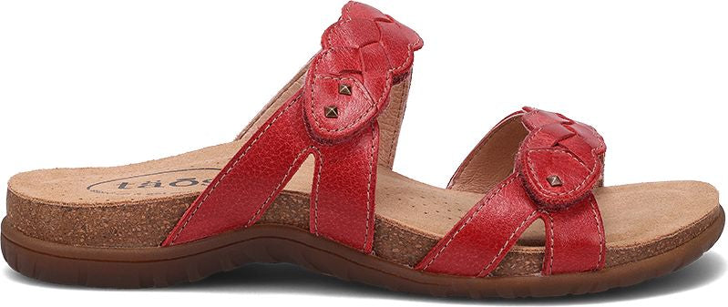 Taos Sandals Braidie True Red