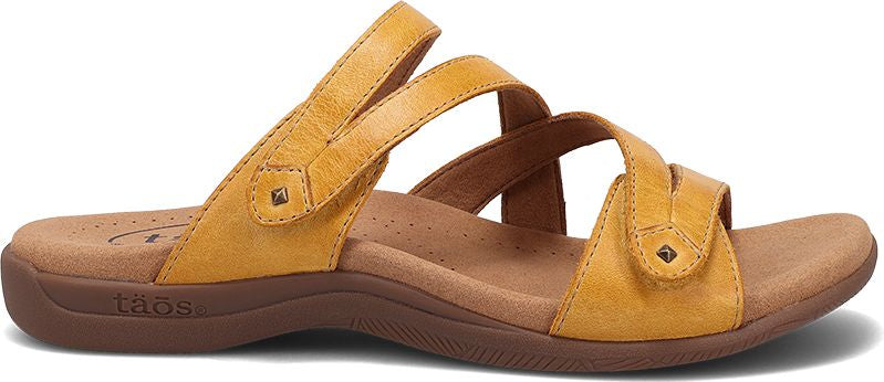 Taos Sandals Double U Yellow