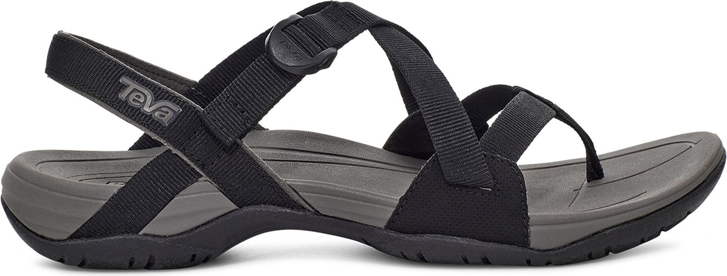 Teva Sandals Ascona Cross Strap Black