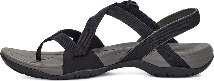 Teva Sandals Ascona Cross Strap Black