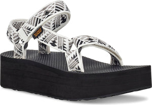 Teva Sandals Flatform Universal Boomerang White Grey