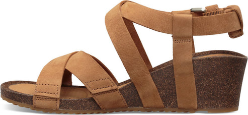 Teva Sandals Mahonia Wedge Cross Strap Chipmonk