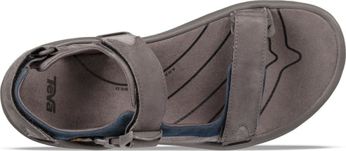 Teva Sandals Tanway Leather Dark Gull Grey