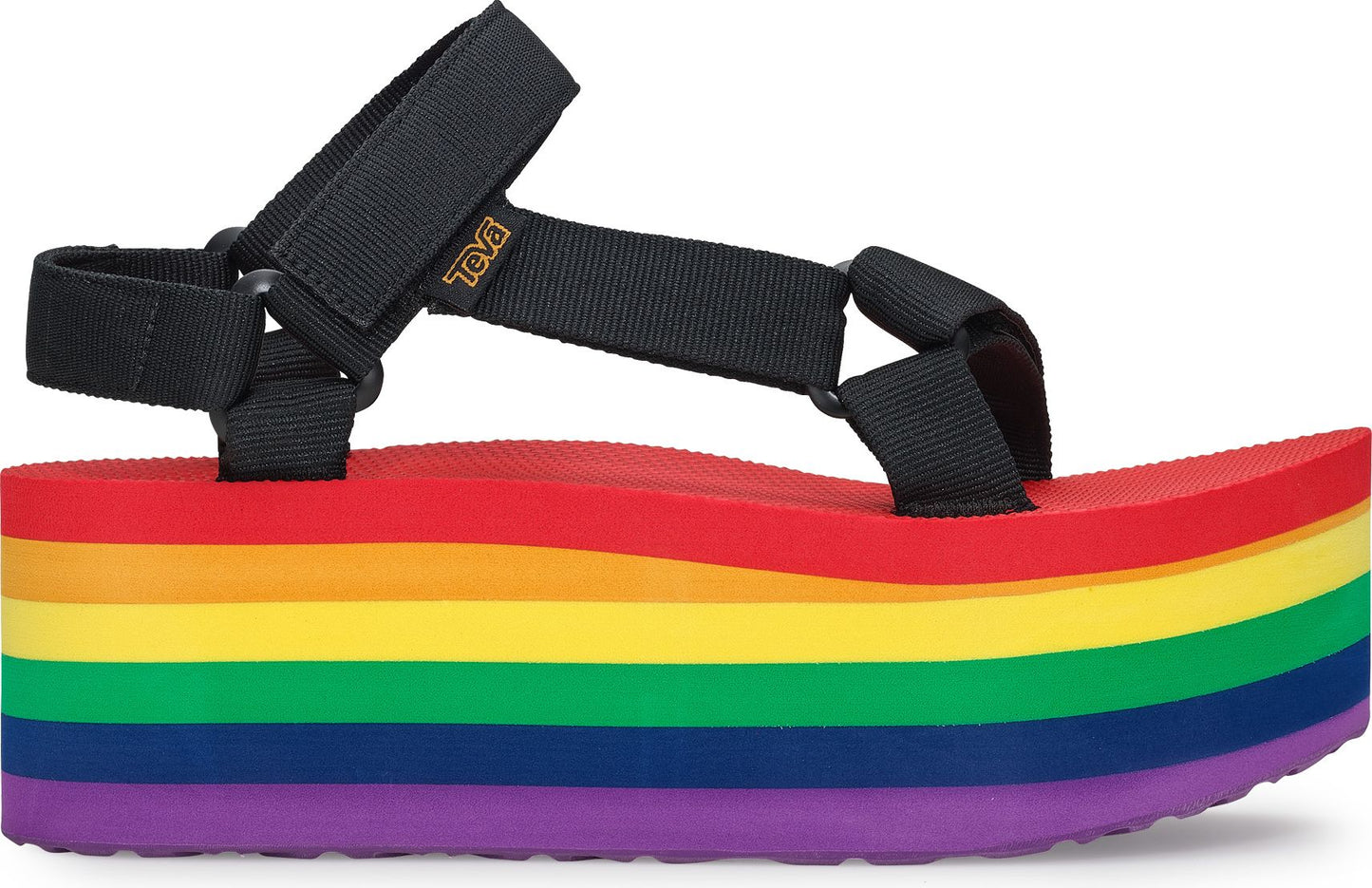 Teva Shoes Flatform Universal Pride Black/rainbow