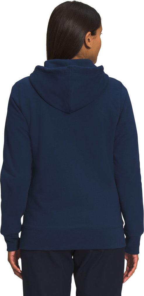 The North Face Apparel Women's Heritage Patch Fullzip Hoodie Summit Navy