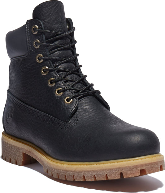 Timberland Boots 6inch Premium Waterproof Black Full Grain