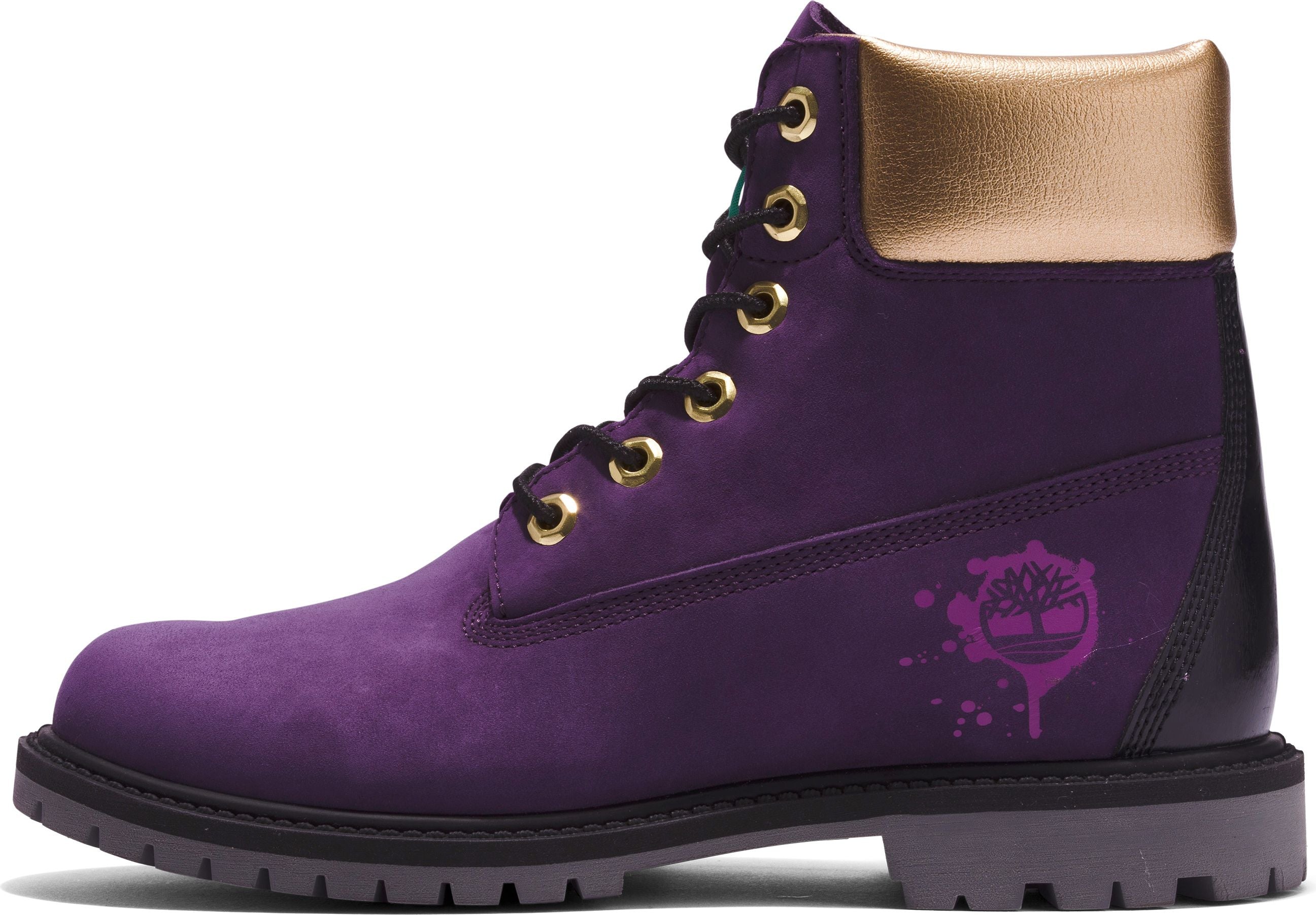 Purple timbs sale