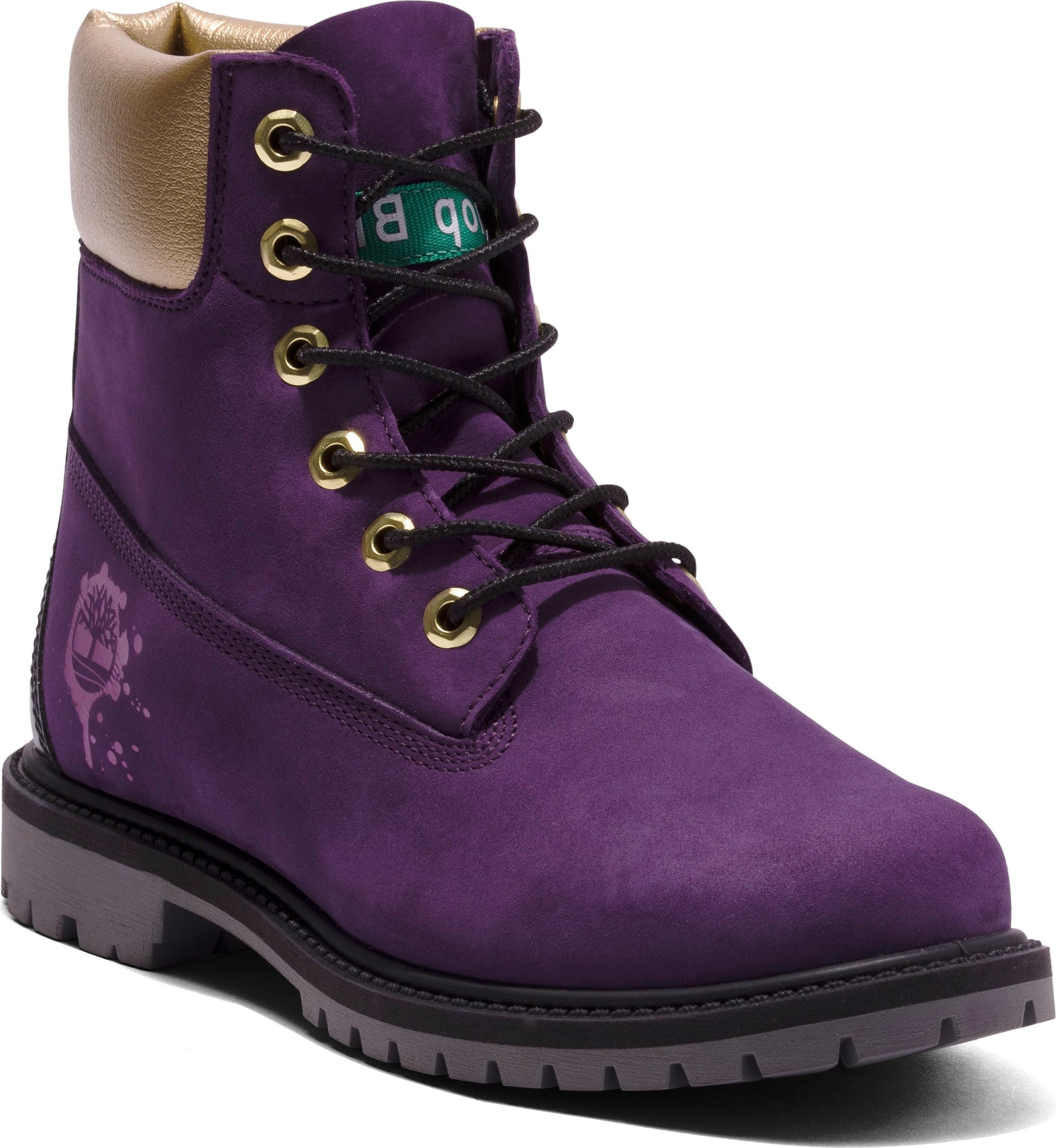 6inch Waterproof Boot Purple