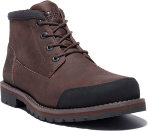 Timberland Boots Larchmont Waterproof Warm Lined Dark Brown Full Grain