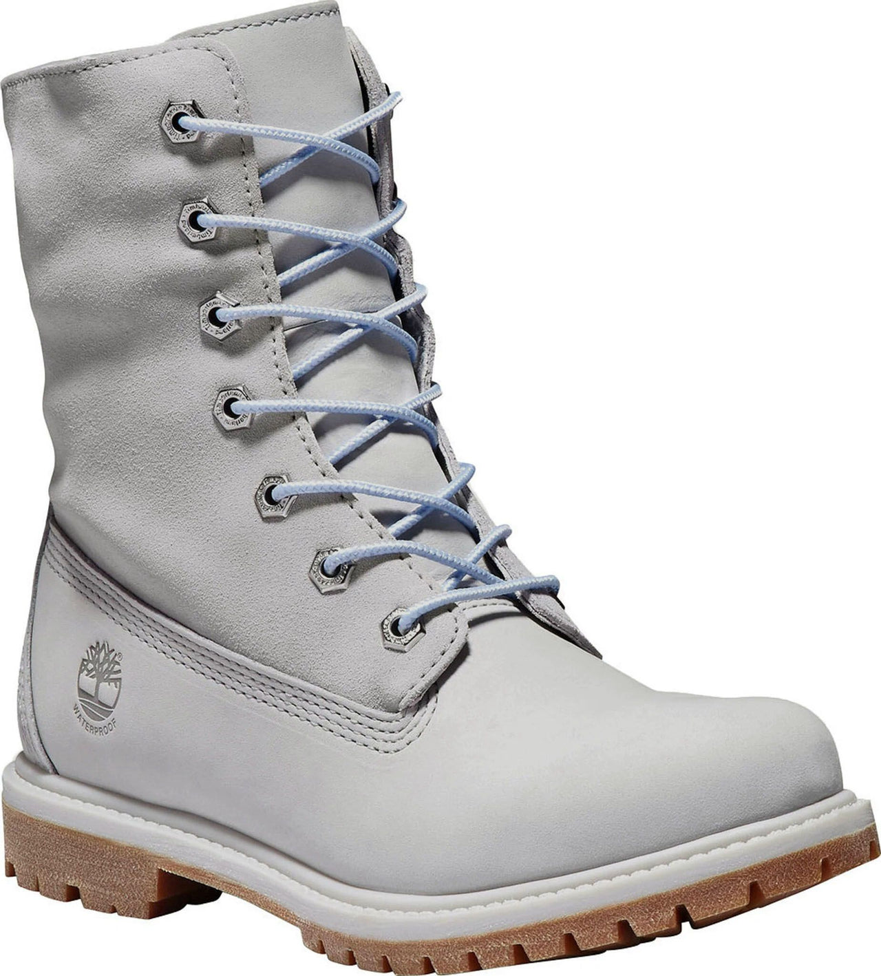 Timberland Boots Teddy Fleece Light Grey