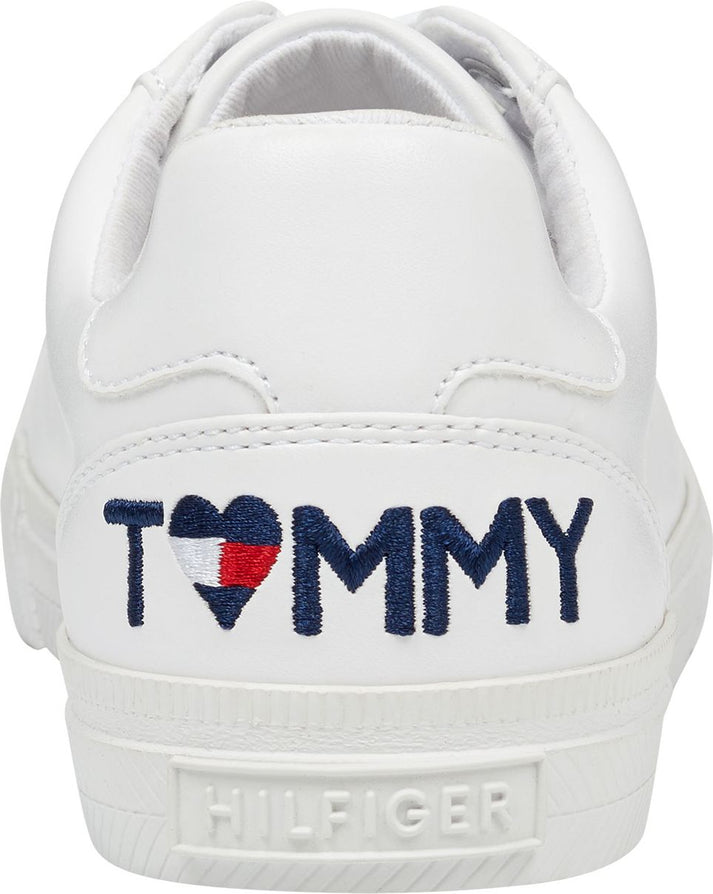 Tommy Hilfiger Shoes Alune-a Leather Like White