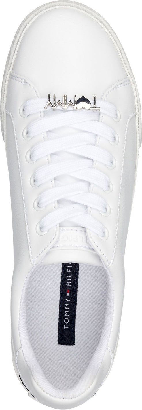 Tommy Hilfiger Shoes Alune-a Leather Like White