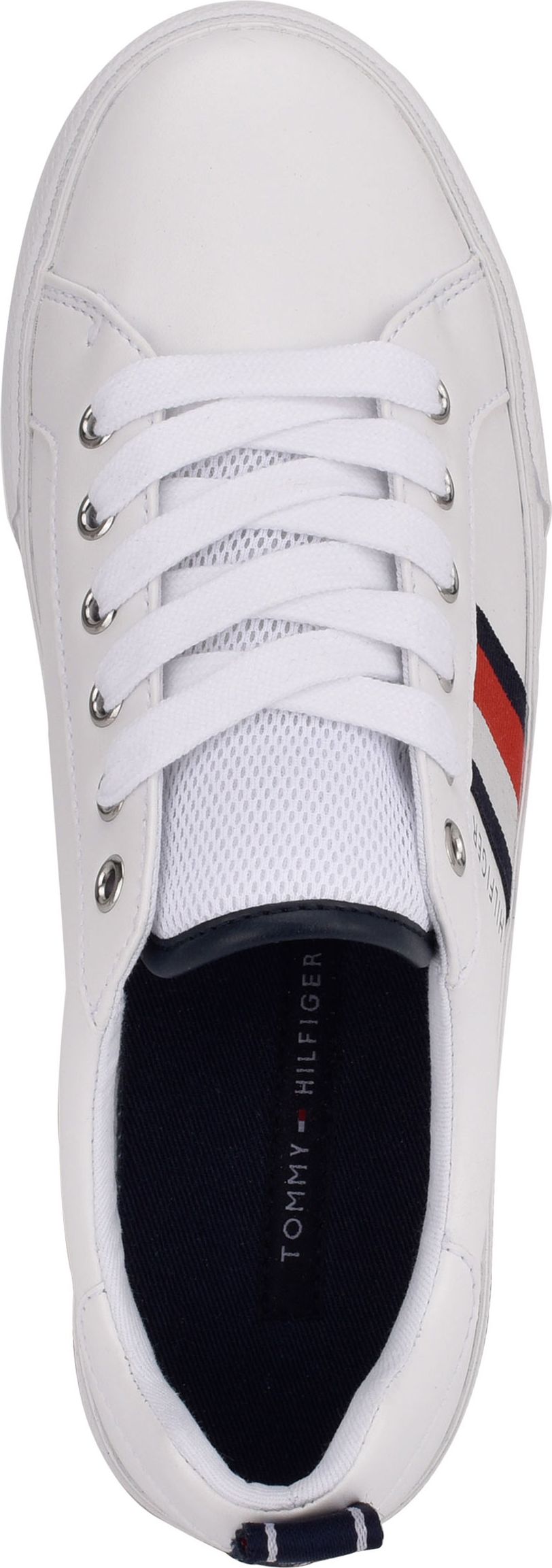 Tommy Hilfiger Shoes Landon Leather Like White