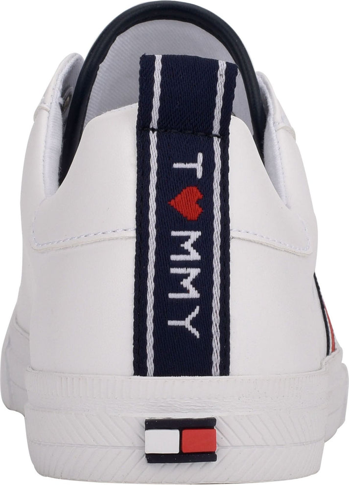 Tommy Hilfiger Shoes Landon Leather Like White