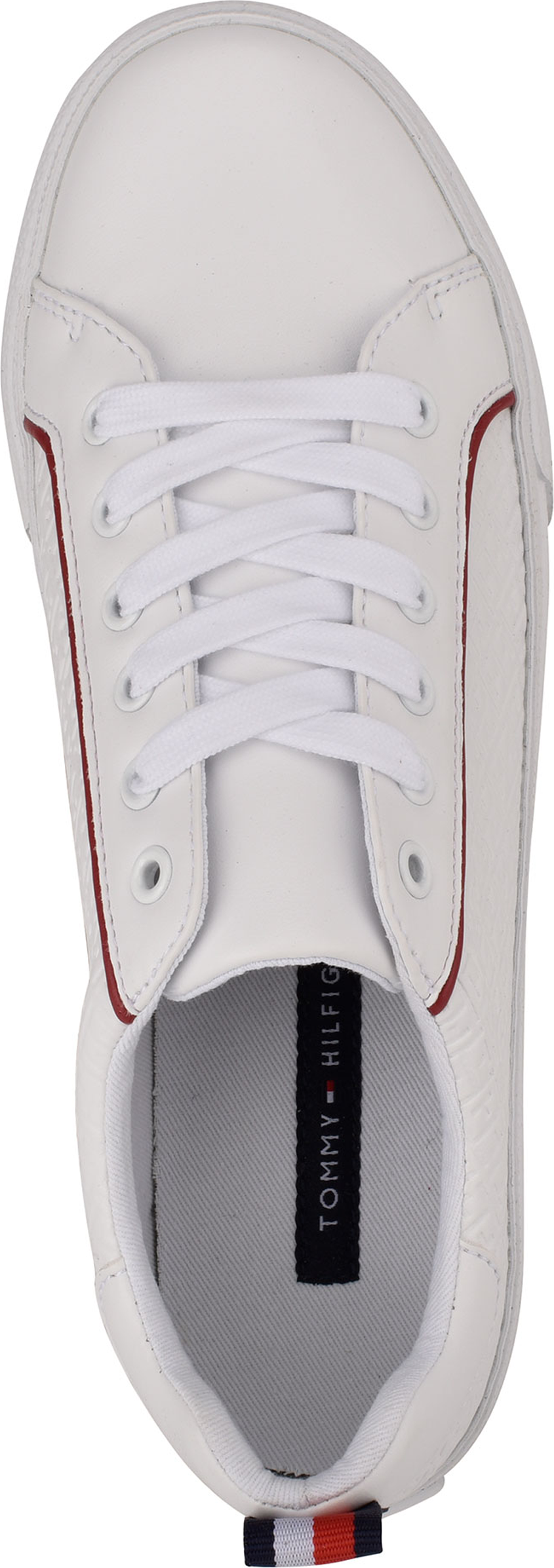 Tommy Hilfiger Shoes Lexe-a Leather Like White