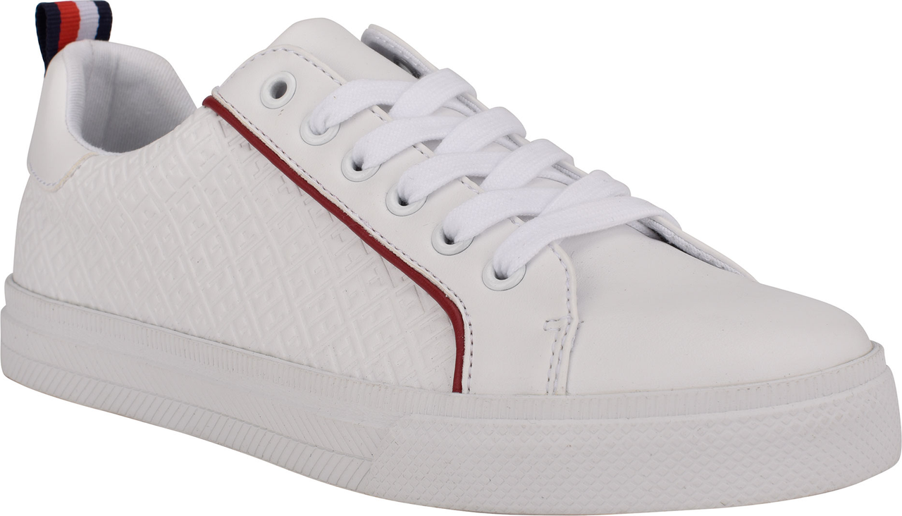 Tommy Hilfiger Shoes Lexe-a Leather Like White