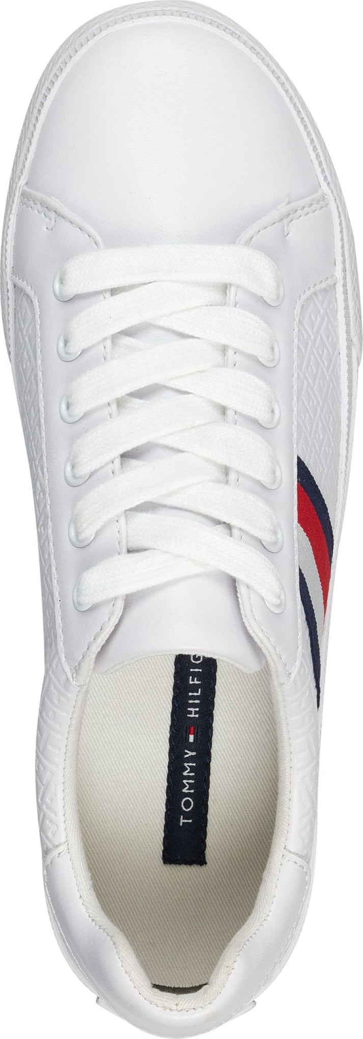 Tommy Hilfiger Shoes Lexx-a Leather Like White