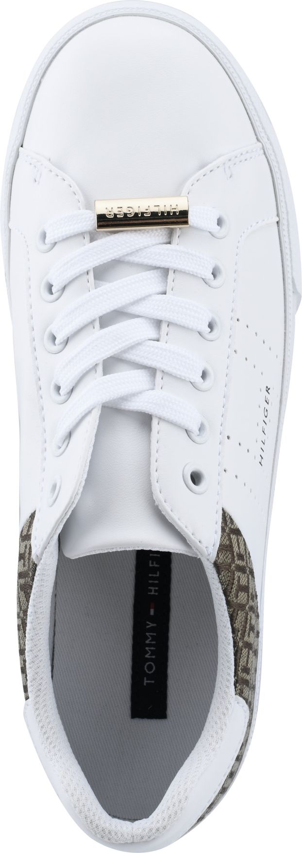 Tommy Hilfiger Shoes Lorio Leather Like White