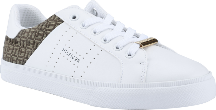 Tommy Hilfiger Shoes Lorio Leather Like White