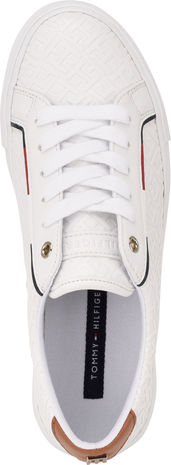 Tommy Hilfiger Shoes Onelia-a Leather Like White