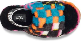 Fluff yeah sale slide black multi