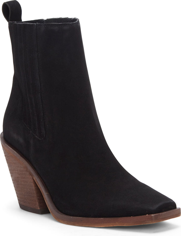 Vince Camuto Boots Ackella High Suede Black