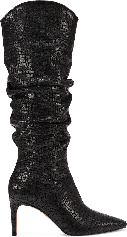 Vince Camuto Boots Armonda Black Crocodile