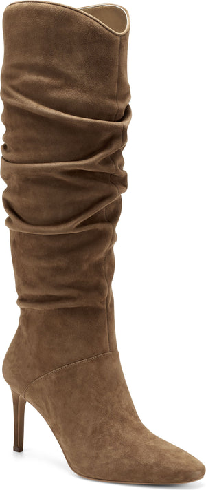 Vince Camuto Boots Armonda Suede Sandy Brown