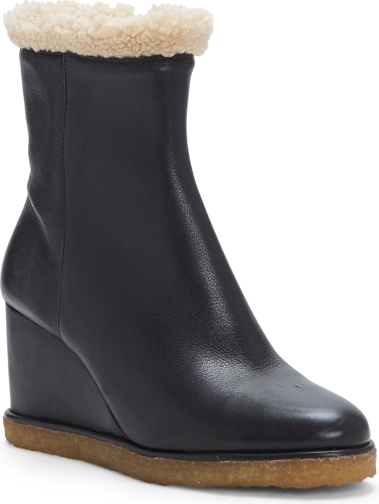 Vince Camuto Boots Bevvisa Shearling Black